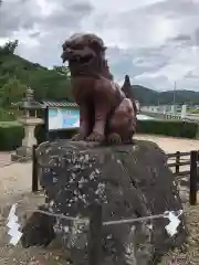 吉備津彦神社の狛犬