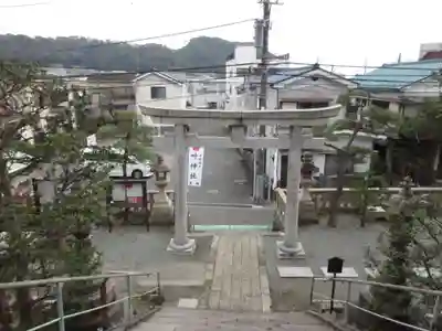 叶神社 (西叶神社)の鳥居