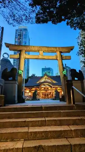 西久保八幡神社の鳥居