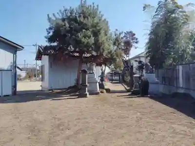 白山神社の庭園