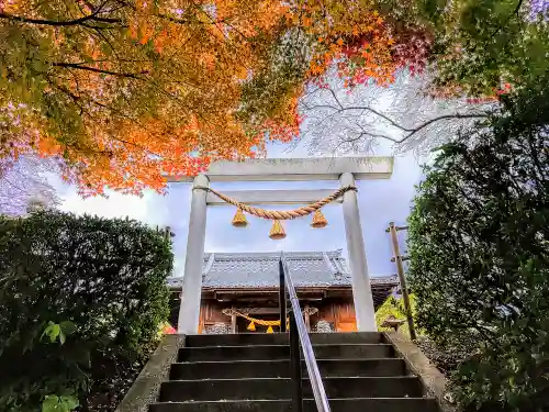 神明社（上切神明社）の鳥居