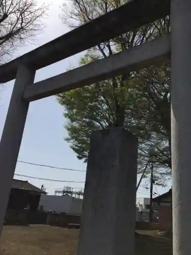 五所神社の鳥居