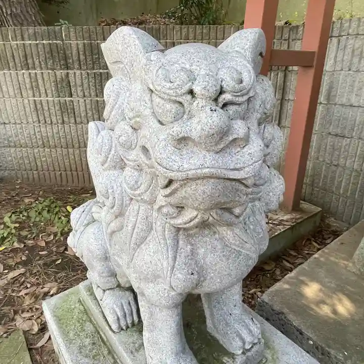山野浅間神社の狛犬