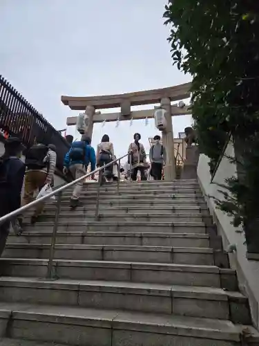 花園神社のお祭り