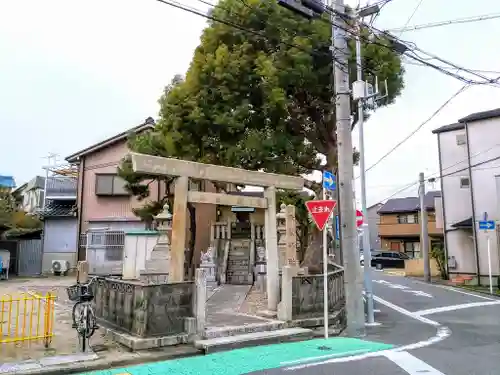 秋葉神社の鳥居