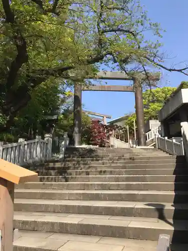 伊勢山皇大神宮の鳥居