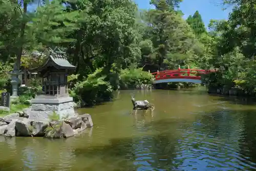 伊弉諾神宮の庭園