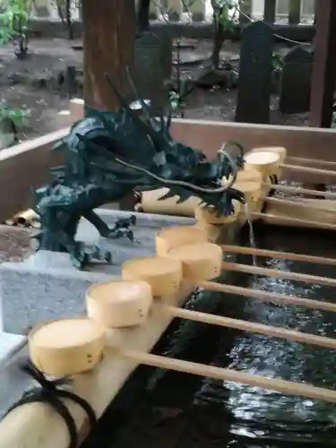 岩槻久伊豆神社の手水舎