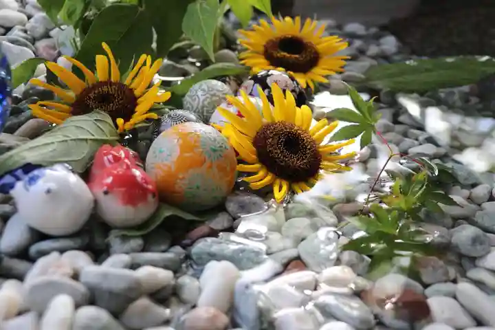 阿久津「田村神社」(郡山市阿久津町)旧社名:伊豆箱根三嶋三社の手水舎