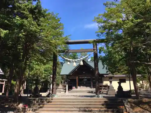 栗沢神社の鳥居