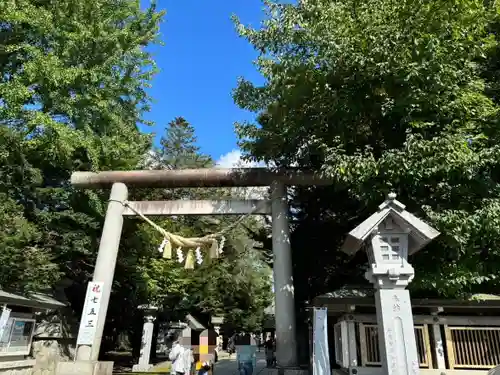 帯廣神社の鳥居