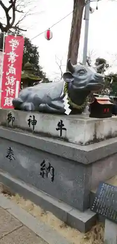 大生郷天満宮の狛犬