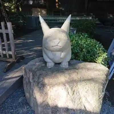 富知六所浅間神社の狛犬
