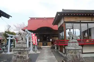 大鏑神社の狛犬