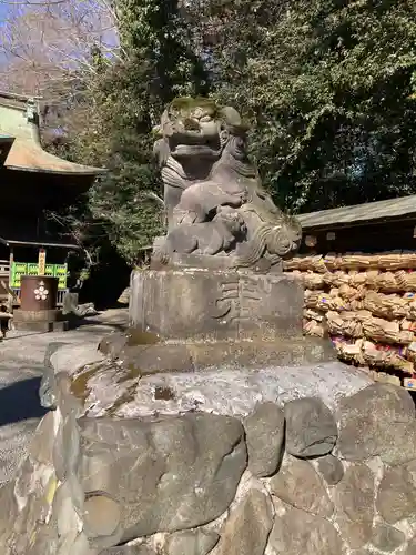 谷保天満宮の狛犬