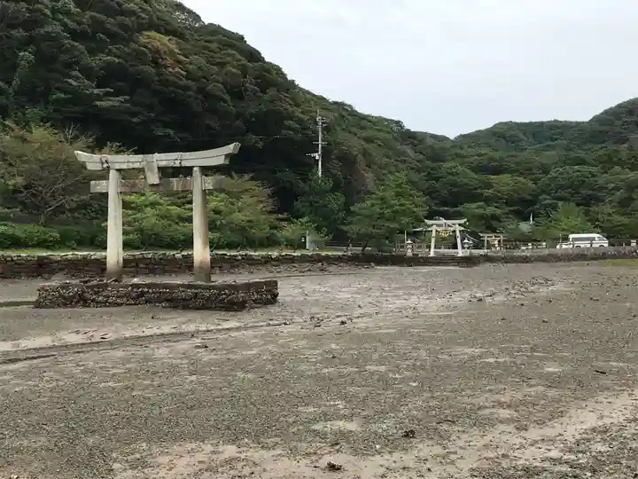 和多都美神社の鳥居