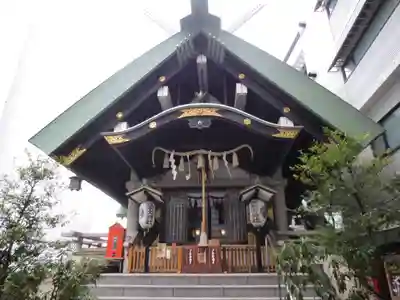 築土神社の本殿・本堂