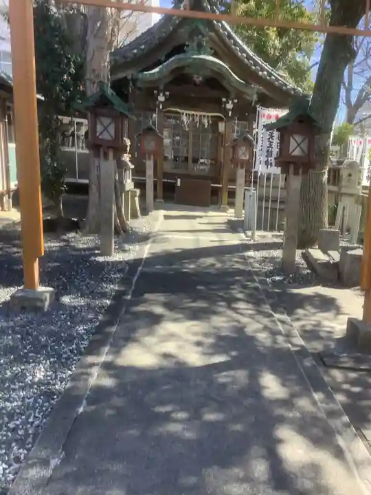 素盞男社の本殿・本堂