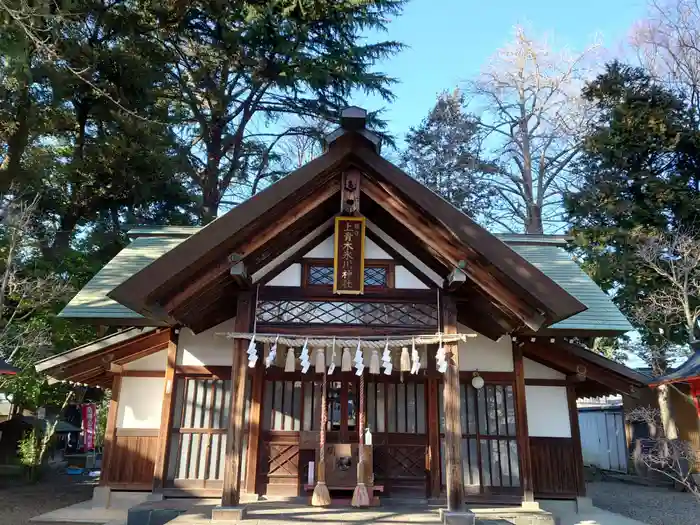 七郷神社の本殿