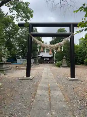 愛國神社の鳥居