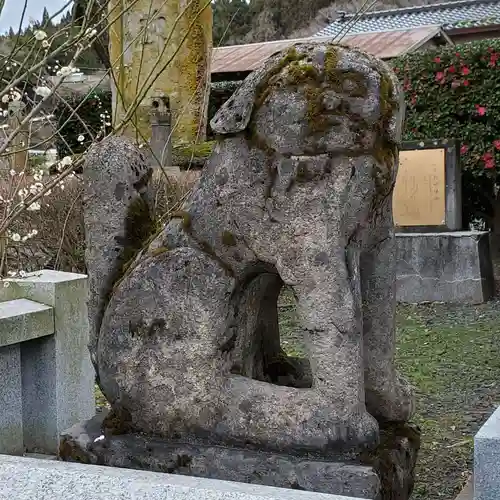 菅原神社の狛犬