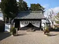 市杵島社の本殿・本堂