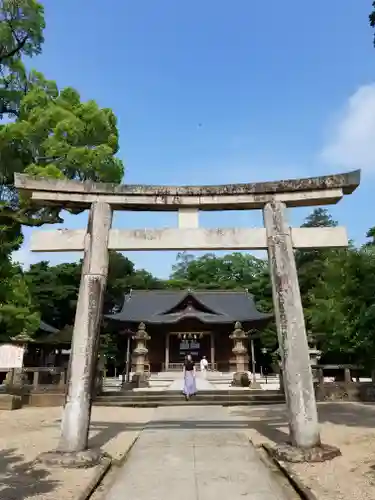 松江神社の鳥居