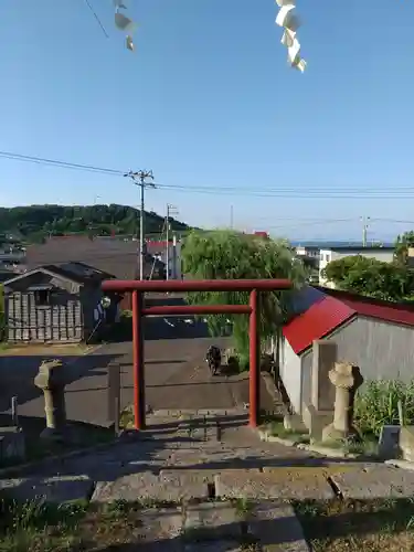 厚田神社の鳥居