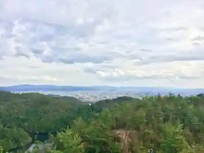 菖蒲ヶ丘大権現社の景色