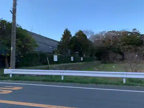神社(名称不明)の周辺