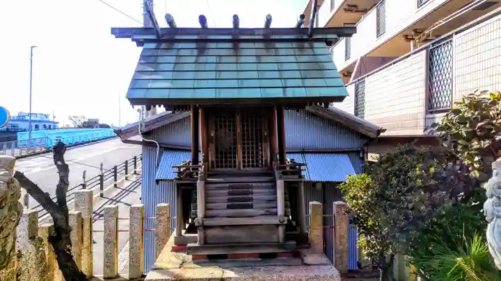 軻具突智社の本殿・本堂