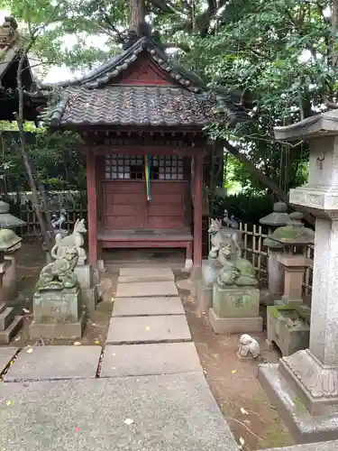 渋谷氷川神社の末社