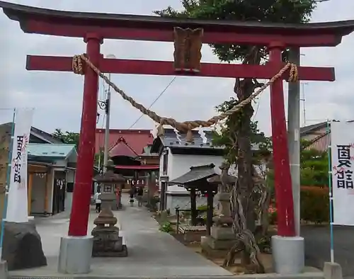 大鏑神社の鳥居