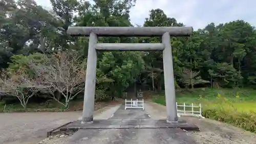 莫越山神社の鳥居