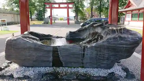 北海道護國神社の手水