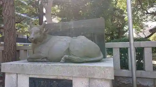 牛嶋神社の狛犬