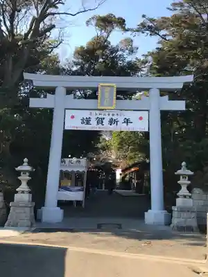 検見川神社の鳥居