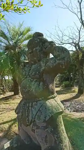 戸馳神社の狛犬