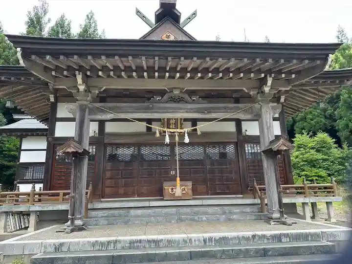 白鳥神社の本殿・本堂