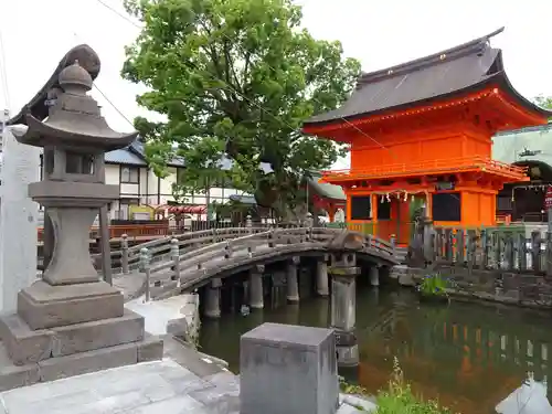 與賀神社の山門・神門
