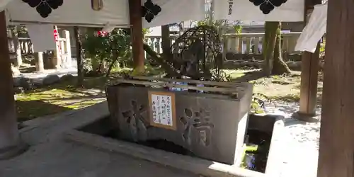 若宮神明社の手水舎