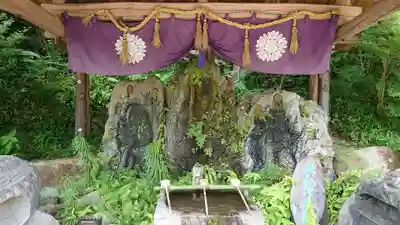 覚性律庵の手水舎