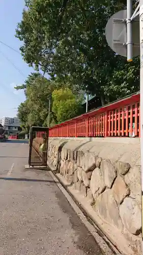 長田神社の周辺