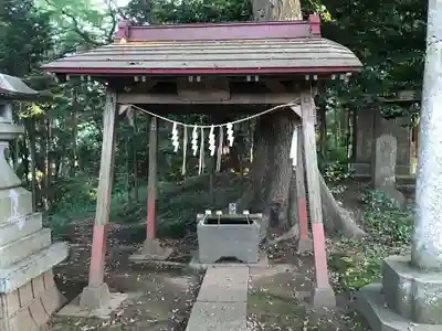 稲荷神社の手水舎