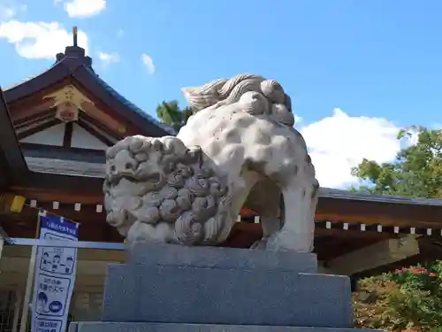 廣島護國神社の狛犬