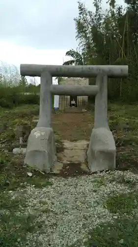 百里神社の鳥居