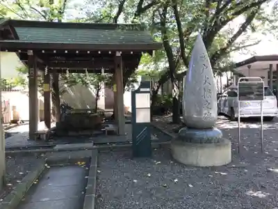亀戸 香取神社の手水舎