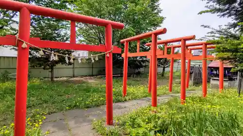 帯広三吉神社の鳥居