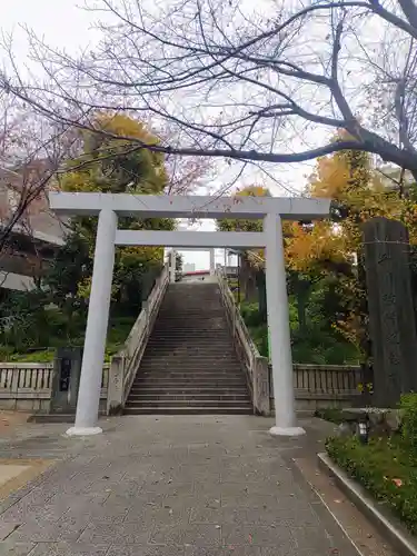 簸川神社の鳥居