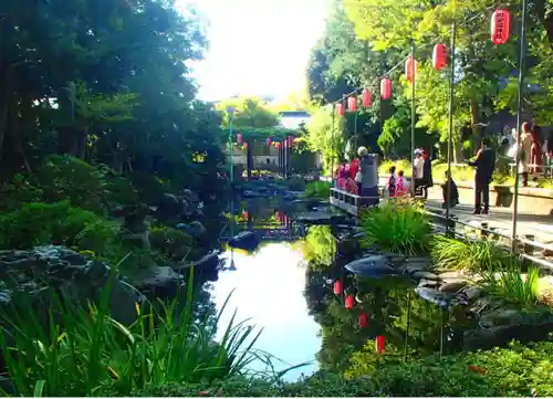 和樂備神社の庭園